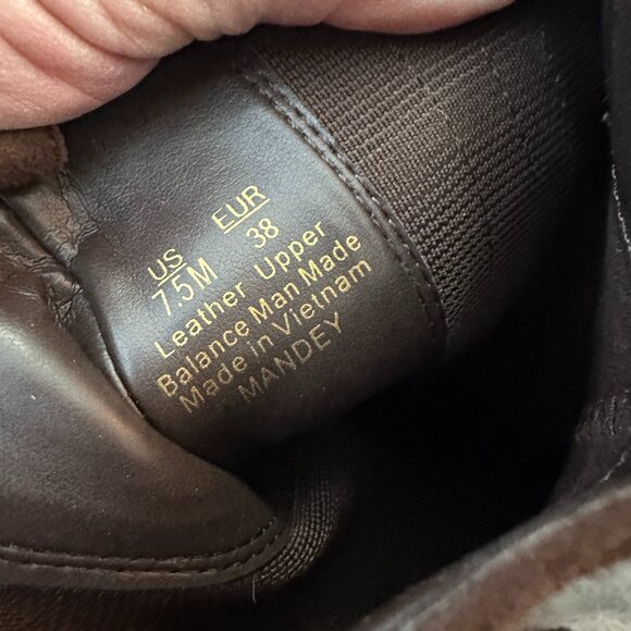 Sam Edelman Mandey Brown Suede Boots Women's 7.5 Western Cowboy Leather - Picture 5 of 6